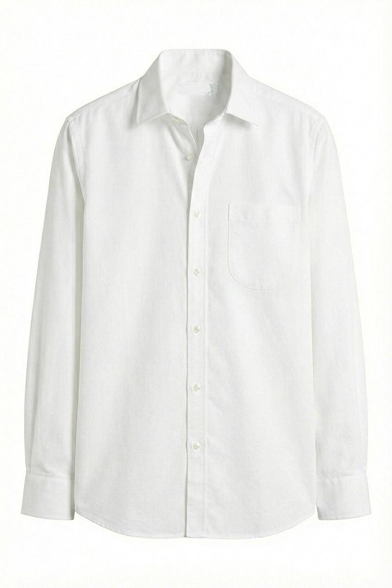 Camisa Blanca manga larga Oficina e Industrial