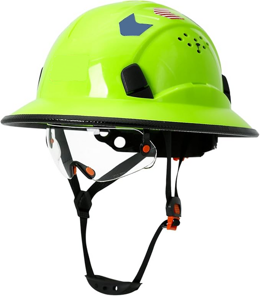 Casco de Seguridad Color Verde
