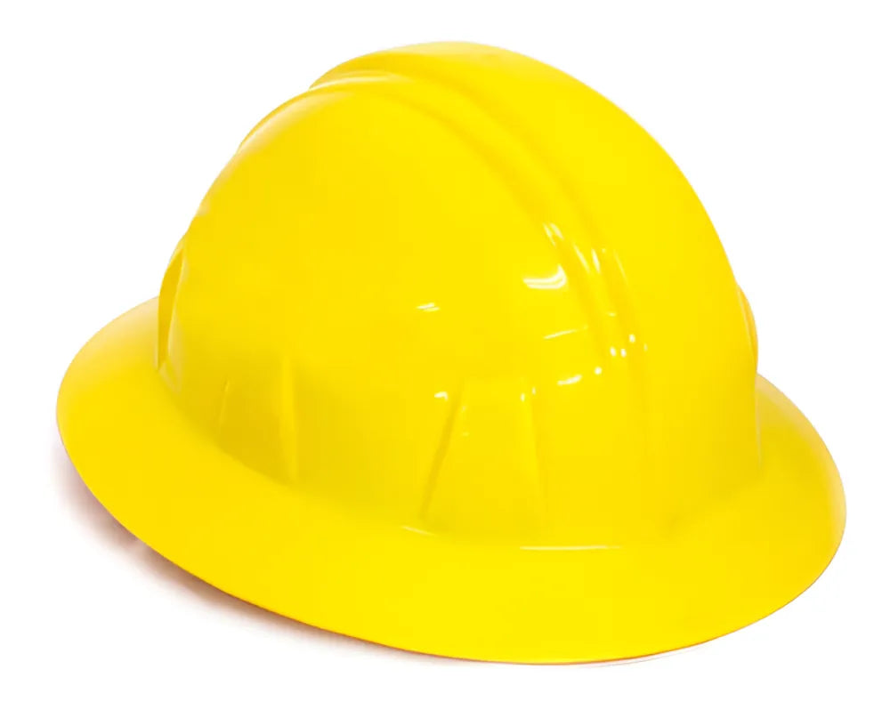 Casco de Seguridad ala ancha color Amarillo