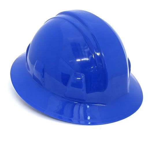 Casco de Seguridad ala ancha color Azul