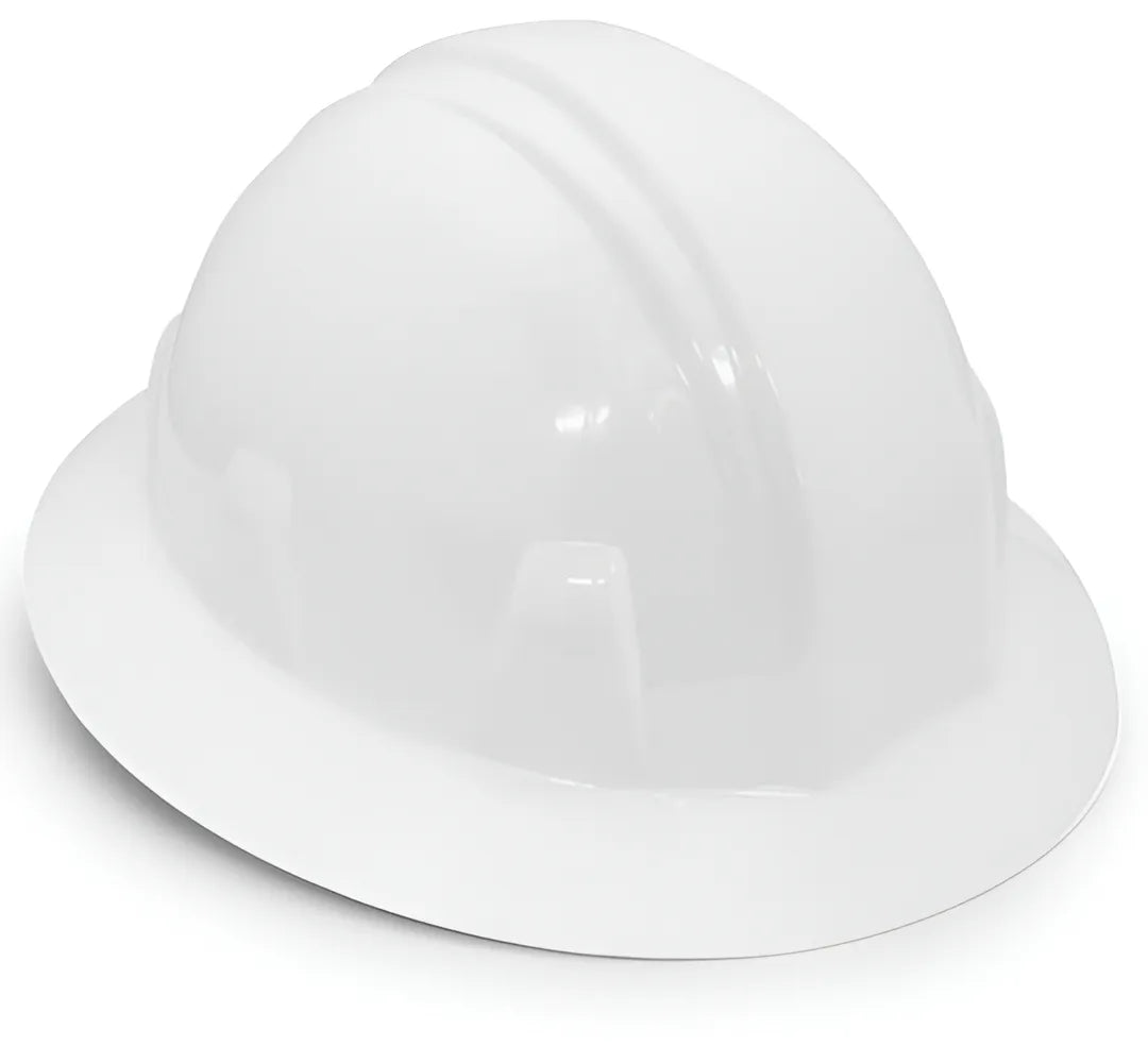 Casco de Seguridad ala ancha color Blanco