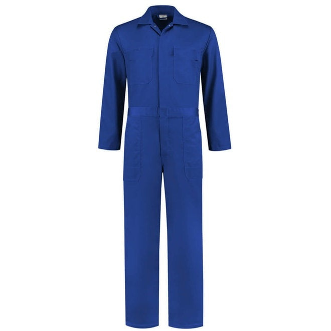 Overol Industrial Azul Rey 100% algodón Sin Reflejante