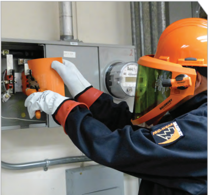 Arc Flash Overol protección Arco Eléctrico 8 cal/cm2